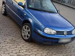 Blau Gebraucht 2001 VW Golf Cabriolet Cabrio | 2.000 €