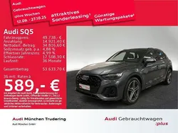Daytonagrau perleffekt Gebraucht 2022 Audi SQ5 Ambiente SUV | 49.738 € (Superpreis)