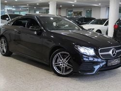 Schwarz Gebraucht 2018 Mercedes E220 AMG line Coupé | 32.480 € (Fairer Preis)