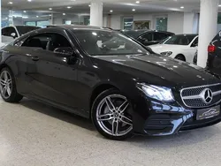 Schwarz Gebraucht 2018 Mercedes E220 AMG line Coupé | 32.480 € (Fairer Preis)