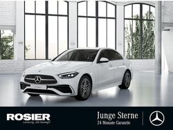 Weiss / polarweiß Gebraucht 2025 Mercedes C300e AMG Limousine | 47.926 € (Fairer Preis)