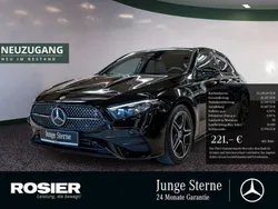 Schwarz / nachtschwarz Gebraucht 2024 Mercedes 200 AMG Coupé | 33.236 € (Fairer Preis)
