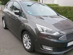 Grau Gebraucht 2016 Ford C-MAX Titanium Van / Kleinbus | 10.500 € (Teuer)