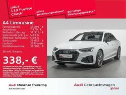 Ibisweiß Gebraucht 2022 Audi A4 S-Line Limousine | 39.895 € (Teuer)