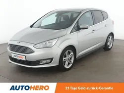 Grau Gebraucht 2019 Ford C-MAX Titanium Van / Kleinbus | 15.690 € (Fairer Preis)