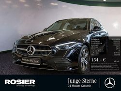Schwarz / obsidianschwarz Gebraucht 2025 Mercedes C180 Advanced Limousine | 34.590 € (Superpreis)