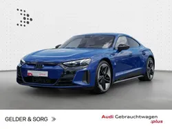 Blau Gebraucht 2022 Audi RS e-tron GT Exclusive Limousine | 72.880 € (Superpreis)