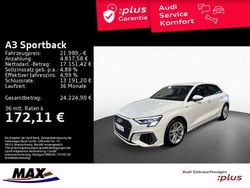 Weiß Gebraucht 2022 Audi A3 S-Line Limousine | 21.989 € (Guter Preis)