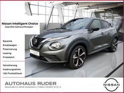 Dark grey m/black m Gebraucht 2022 Nissan Juke Tekna SUV | 21.950 € (Etwas zu teuer)