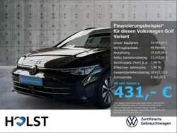 Grenadillschwarz metallic Gebraucht 2024 VW Golf VIII Goal Kombi | 33.450 € (Superpreis)