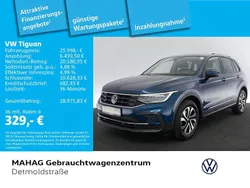 Blau Gebraucht 2022 VW Tiguan Active SUV | 25.998 € (Superpreis)