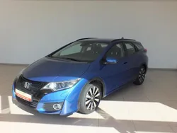 Brillant sporty blue metallic Gebraucht 2015 Honda Civic Elegance Kombi | 13.750 € (Etwas zu teuer)