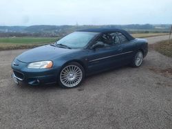 Blau Gebraucht 2001 Chrysler Sebring Cabriolet Cabrio | 3.500 € (Teuer)