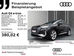 Schwarz Gebraucht 2022 Audi Q4 e-tron S-Line SUV | 27.789 € (Superpreis)