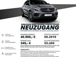 Grau Gebraucht 2018 Mercedes GLE400 Limousine | 40.900 € (Superpreis)