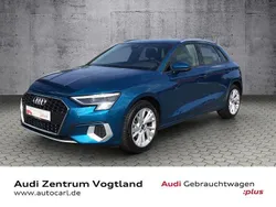 Blau Gebraucht 2023 Audi A3 Sportback Advanced Plus Limousine | 24.580 € (Fairer Preis)