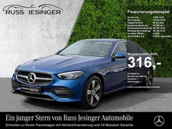 Blau Gebraucht 2024 Mercedes C180 Avantgarde Limousine | 38.480 € (Fairer Preis)