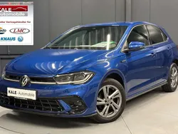 Blau metallic (reef blue metallic) Gebraucht 2022 VW Polo R-line Kleinwagen | 20.890 € (Etwas zu teuer)
