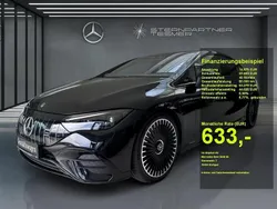 Obsidianschwarz Gebraucht 2022 Mercedes EQE AMG 43 AMG Limousine | 58.700 € (Etwas zu teuer)