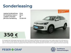 Pure white Gebraucht 2024 VW Tiguan Elegance SUV | 34.880 € (Guter Preis)
