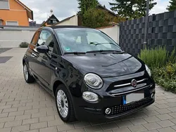 Schwarz Gebraucht 2021 Fiat 500C Lounge Cabrio | 17.100 € (Etwas zu teuer)