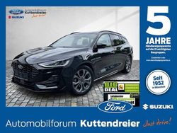 Obsidianschwarz metallic Gebraucht 2024 Ford Focus ST-Line Kombi | 19.140 € (Superpreis)