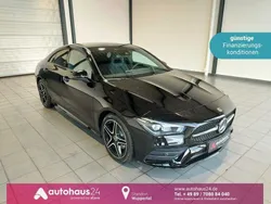 Schwarz Gebraucht 2023 Mercedes CLA180 AMG line Limousine | 31.870 € (Superpreis)