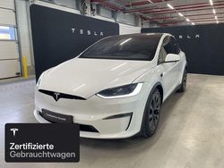 Pearl white multicoat Gebraucht 2023 Tesla Model X SUV | 82.100 € (Fairer Preis)