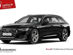 Mythosschwarz metallic Gebraucht 2024 Audi A6 S-Line Kombi | 50.930 €