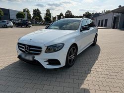 Weiß Gebraucht 2017 Mercedes E250 AMG line Kombi | 27.999 € (Teuer)