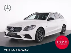 Unilack polarweiß Gebraucht 2020 Mercedes C300e AMG Kombi | 29.825 € (Fairer Preis)
