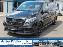 Schwarz Gebraucht 2019 Mercedes V300 AMG line Van / Kleinbus | 44.990 € (Fairer Preis)