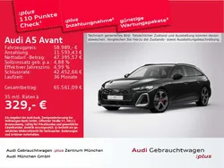 Mythosschwarz metallic Gebraucht 2025 Audi A5 Edition .1 Coupé | 58.989 € (Fairer Preis)