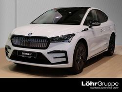 Moonweiss metallic Gebraucht 2024 Skoda Enyaq iV Suite SUV | 42.480 € (Guter Preis)