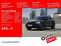 Mythosschwarz metallic Gebraucht 2022 Audi Q3 S-Line SUV | 34.950 € (Fairer Preis)