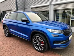 Blau Gebraucht 2020 Skoda Kodiaq RS SUV | 31.899 € (Guter Preis)