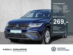 Atlantic blue metallic Gebraucht 2023 VW Tiguan Allspace Life SUV | 37.940 € (Fairer Preis)
