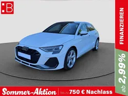 Weiss Gebraucht 2024 Audi A3 Sportback S-Line Kombi | 35.950 € (Guter Preis)