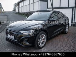 Schwarz Gebraucht 2023 Audi Q8 Sportback e-tron S-Line SUV | 60.999 € (Fairer Preis)