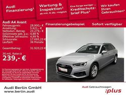 Florettsilber metallic Gebraucht 2022 Audi A4 Ambiente Kombi | 25.590 € (Guter Preis)