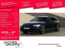 Mythosschwarz metallic Gebraucht 2024 Audi A6 S-Line Kombi | 52.740 €