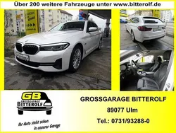 Mineralweissmetallic Gebraucht 2021 BMW 530e Sport Line Kombi | 29.990 € (Guter Preis)