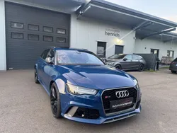 Blau Gebraucht 2018 Audi RS6 Performance Kombi | 49.950 € (Etwas zu teuer)