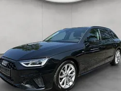 Mythosschwarz metallic Gebraucht 2023 Audi A4 S-Line Kombi | 31.280 € (Guter Preis)