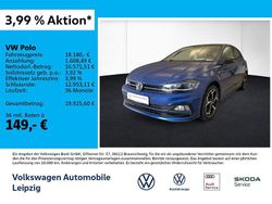 Blau Gebraucht 2021 VW Polo Highline Limousine | 18.180 € (Etwas zu teuer)