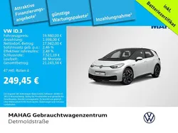 Weiß Gebraucht 2022 VW ID.3 Pro Kleinwagen | 19.980 € (Fairer Preis)
