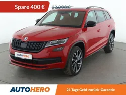 Rot Gebraucht 2020 Skoda Kodiaq SportLine SUV | 31.860 € (Etwas zu teuer)