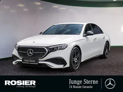 Weiss / polarweiß Gebraucht 2024 Mercedes E220 Advanced Limousine | 61.736 €