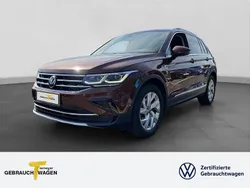 Braun Gebraucht 2022 VW Tiguan Elegance SUV | 28.790 € (Guter Preis)