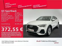 Ibisweiß Gebraucht 2022 Audi Q3 Sportback Performance SUV | 32.869 € (Fairer Preis)